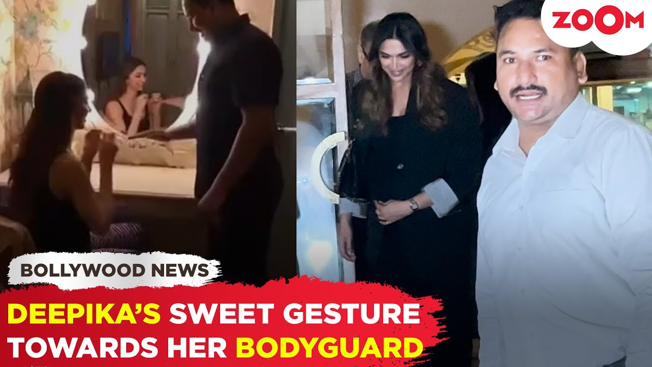 Mom-to-be Deepika Padukone ties Rakhi to her bodyguard, Jalal & shares SPECIAL bond with him!