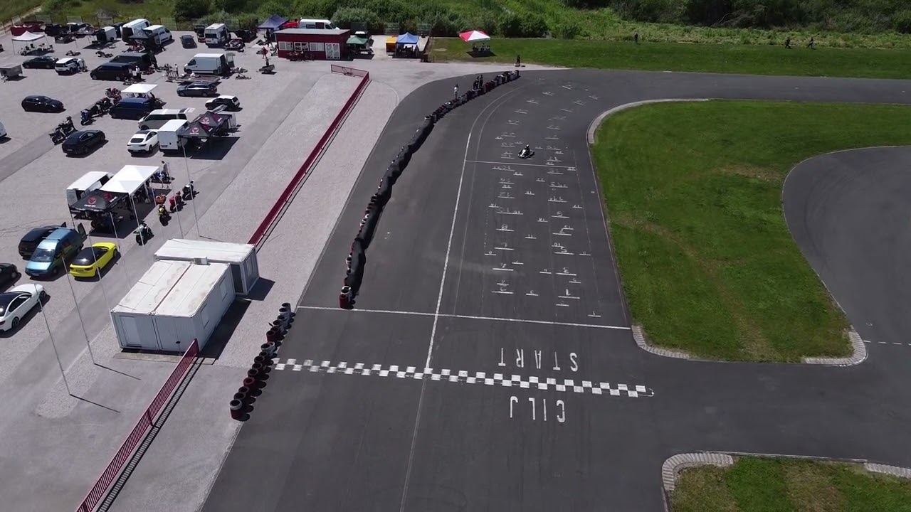 WTP Academy track day Marof drone footage 1
