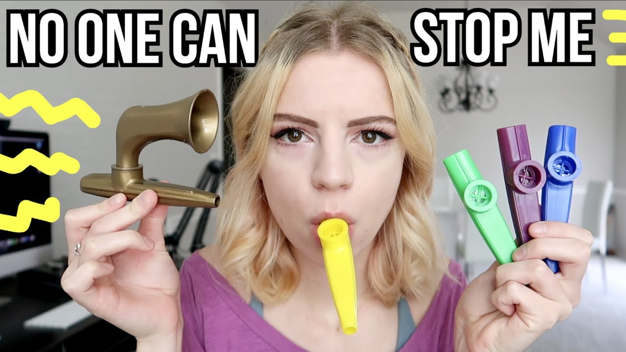 I spent all my money on kazoos