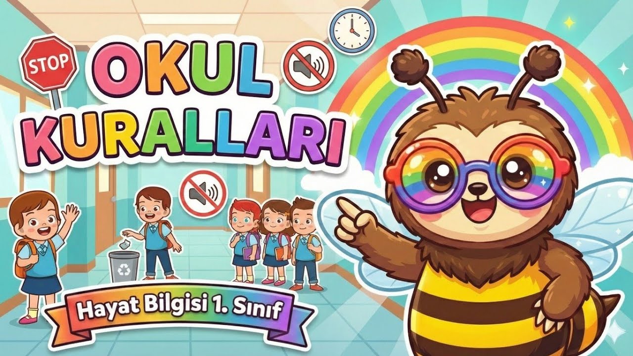 Hayat Bilgisi 1. Sınıf - Ben ve Okulum - Okul Kuralları 
