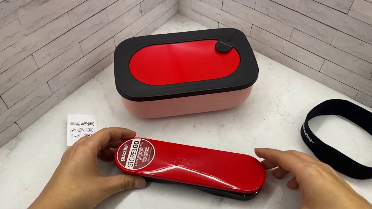 Set Lunch Box y Cubiertos | Guzzini
