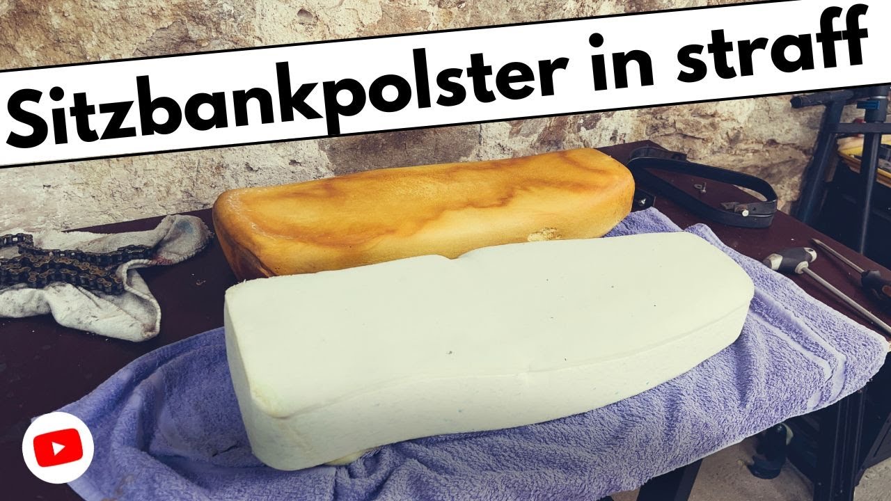 Simson straffes Sitzbankpolster