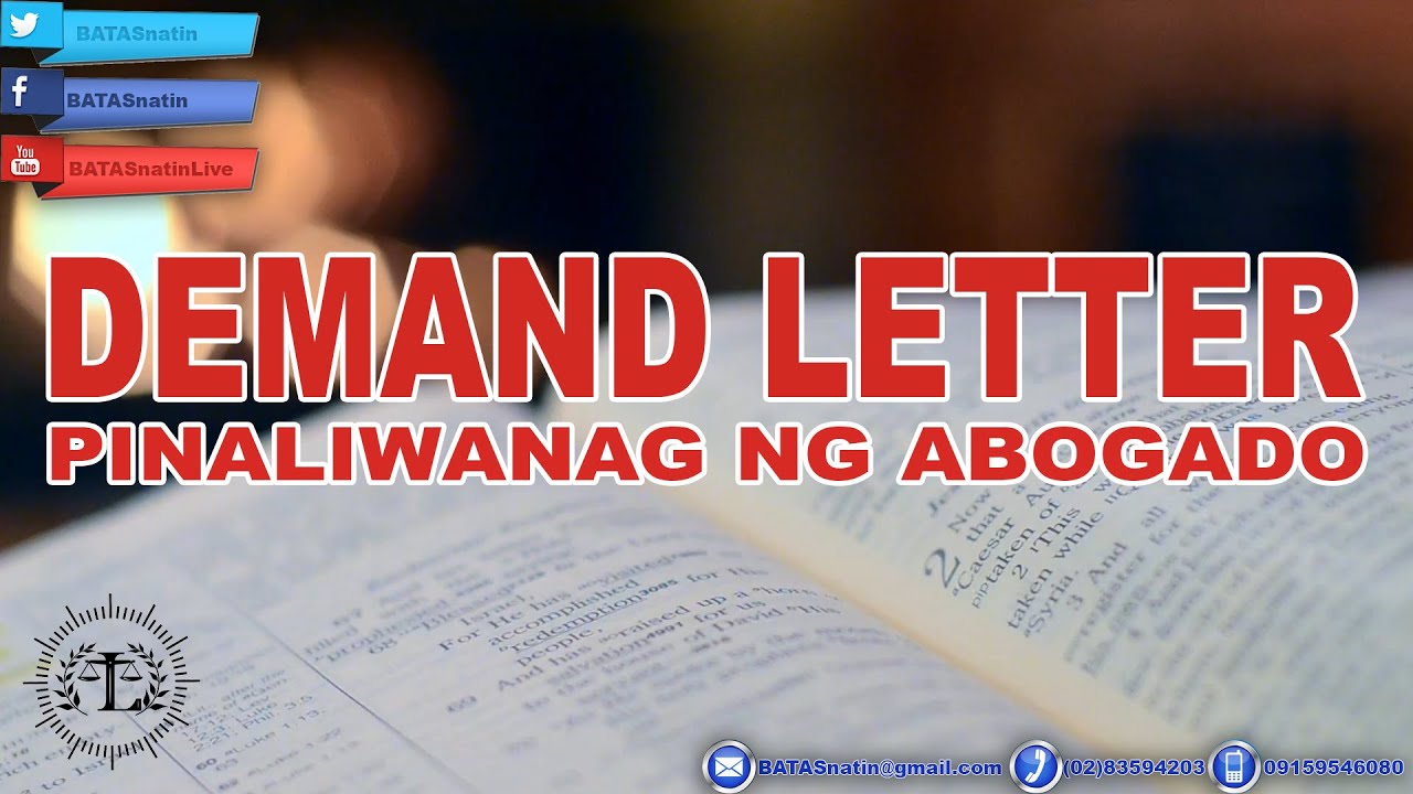 FREE LEGAL ADVICE Q & A | IMPORTANCE OF DEMAND LETTER | WHO, HOW TO SEND AND PROOF