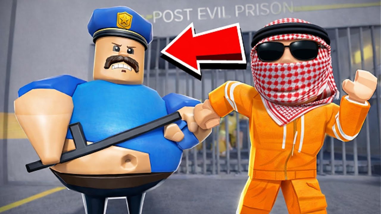 أصعب سجن في العالم…الهروب المستحيل🚨🔥في#روبلكس |#roblox