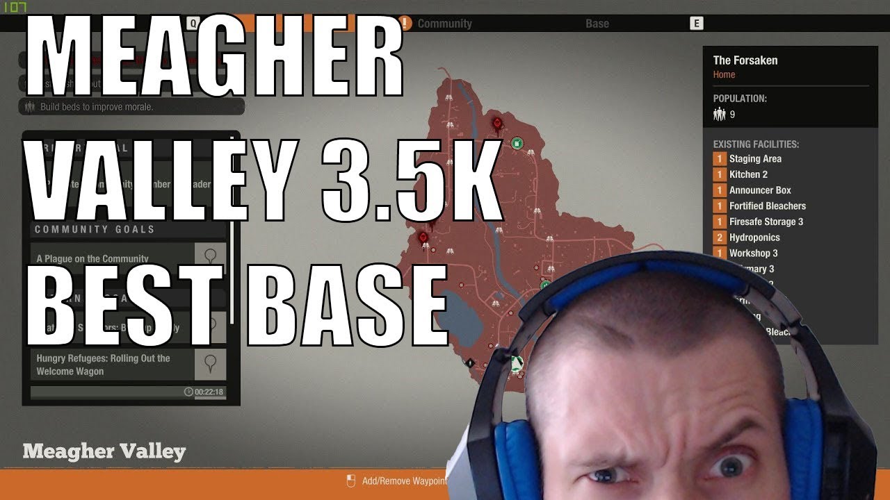 State of Decay 2: Meagher Valley 3.5k  Best Base Is a Disaster