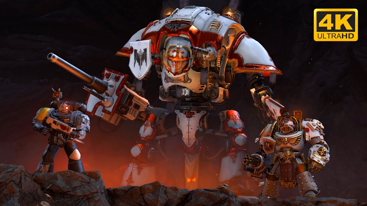 Space Marines vs Orks - No Limit Mod - Gameplay Video - 4K Quality - Warhammer 40K Dawn Of War 3