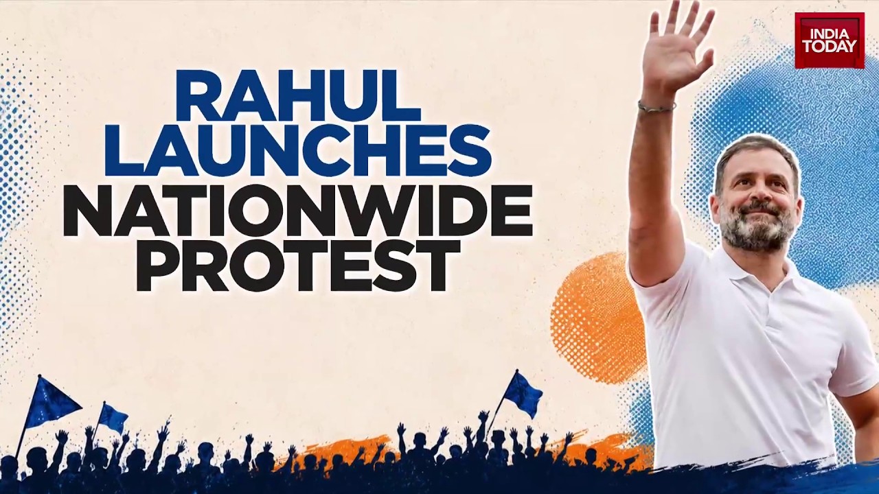 Rahul Gandhi Launches Student Protest Over Exam Fiascos In Kota; BJP Hits Back | Congress Protest