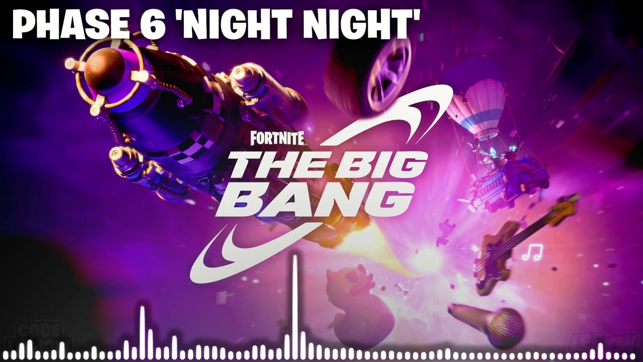 Fortnite The Big Bang Live Event Music Phase 6 - Night Night / Overview of The Fortnite Metaverse