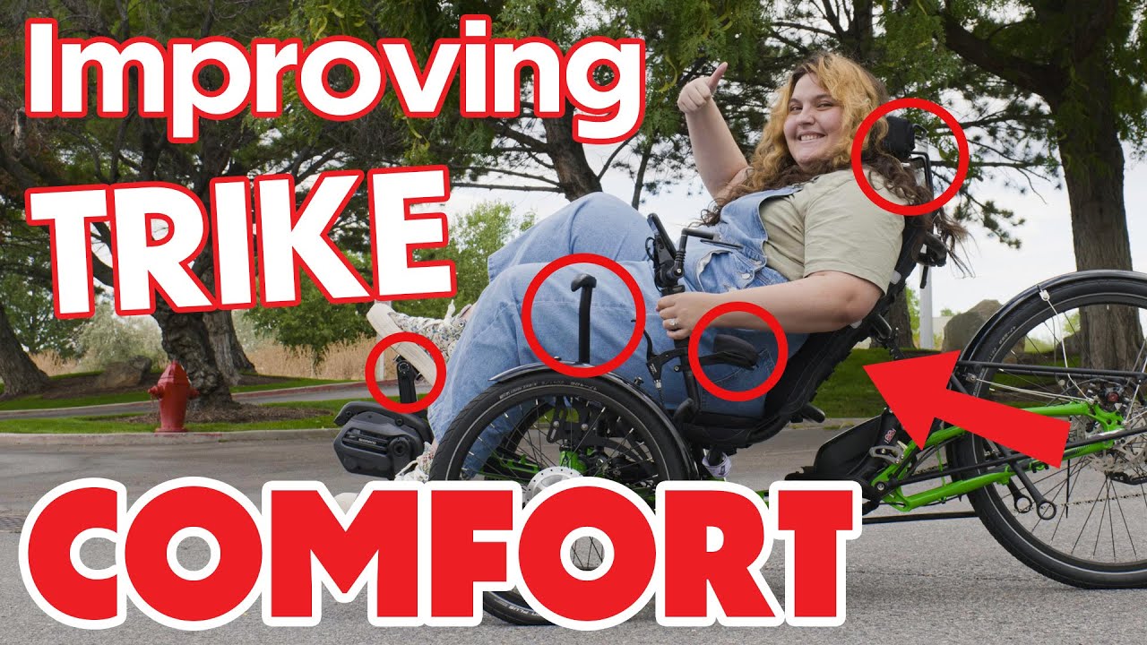 How Can You Increase Your Comfort On Your Trike?