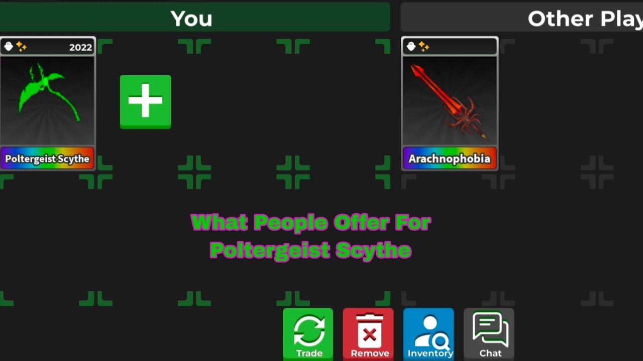 What People Offer For Poltergeist Scythe || 🔪Survive The Killer