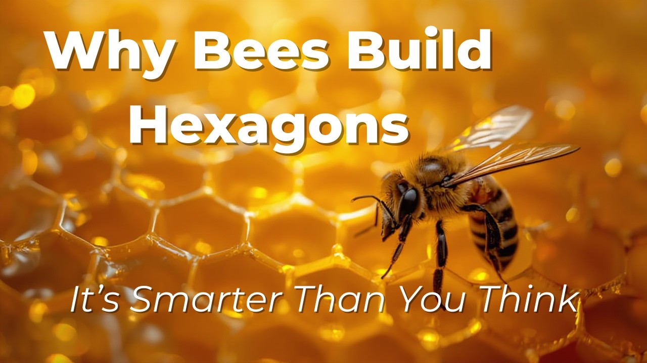 The Hidden Reason Honeycombs Are Hexagons