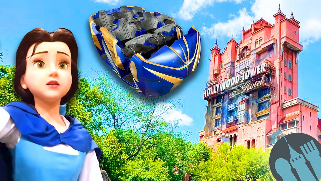 The BEST Rides Disney Has EVER Made -- Every Disney Park Around the WORLD