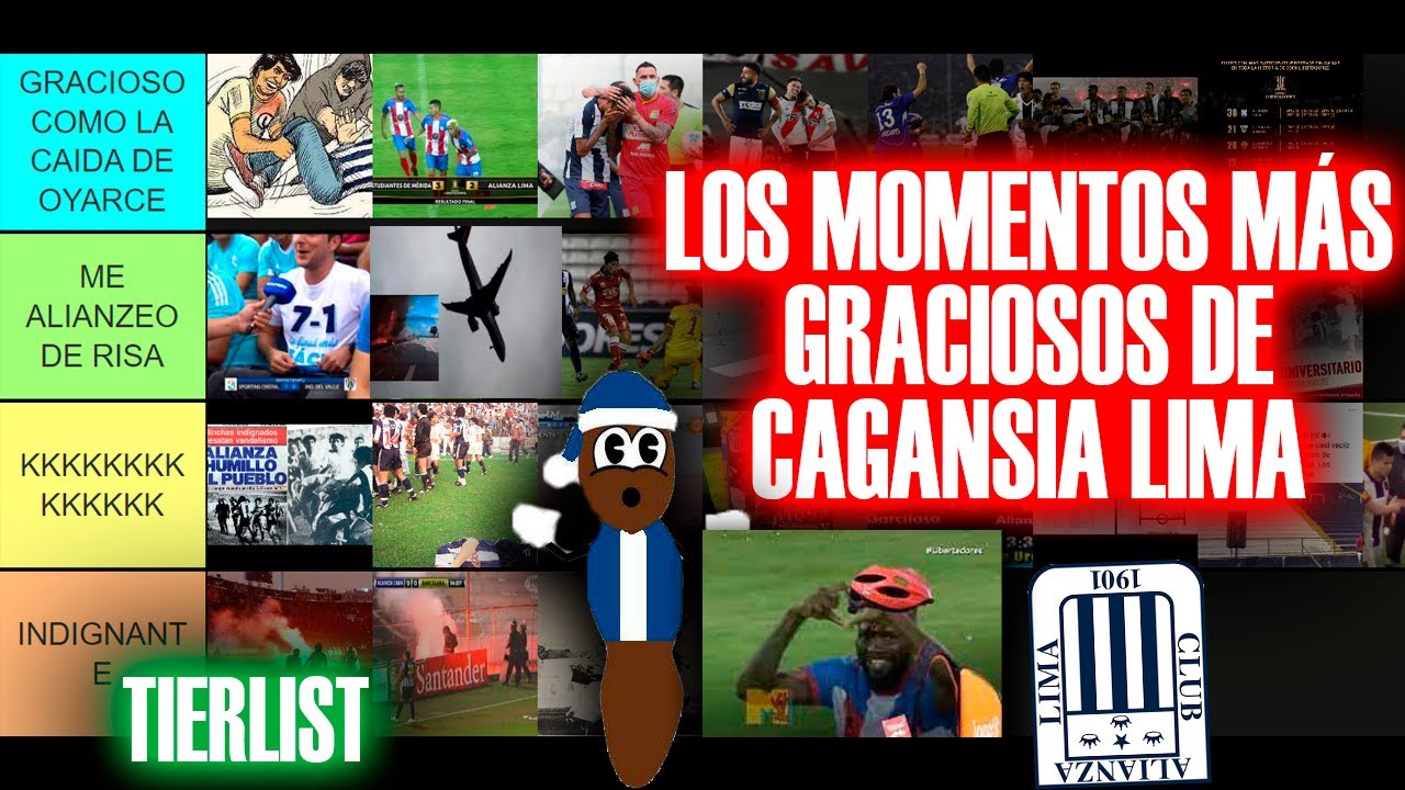 🐴 TIERLIST - Momentos más graciosos y ridículos de Alianza Lima, la laica de América 💩