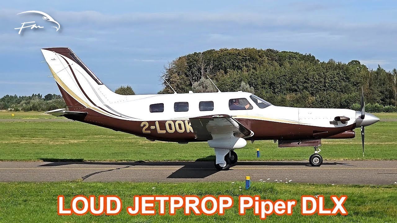 ▶️ Teuge's LOUDEST Jetprop PA46: Loud Landing Adrenaline Rush '2-LOOK'
