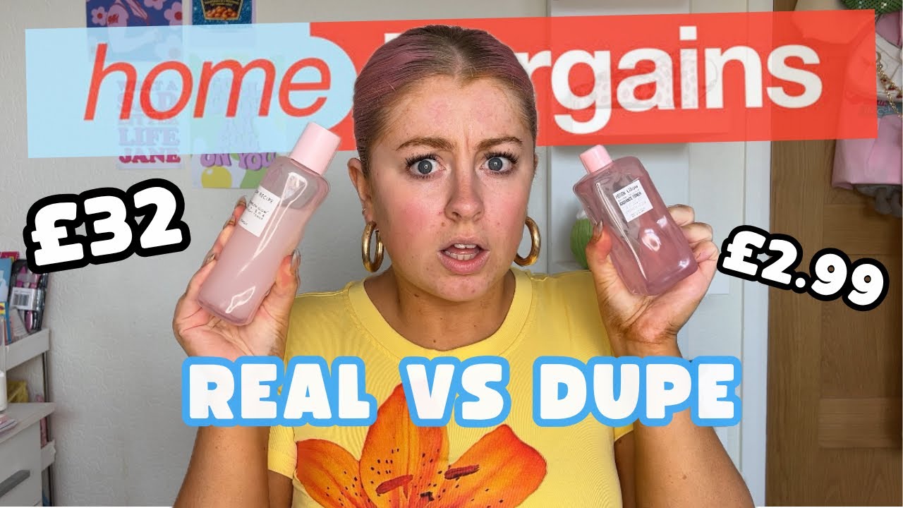 HOME BARGAINS DUPE VS REAL PRODUCTS which is better&hellip;?