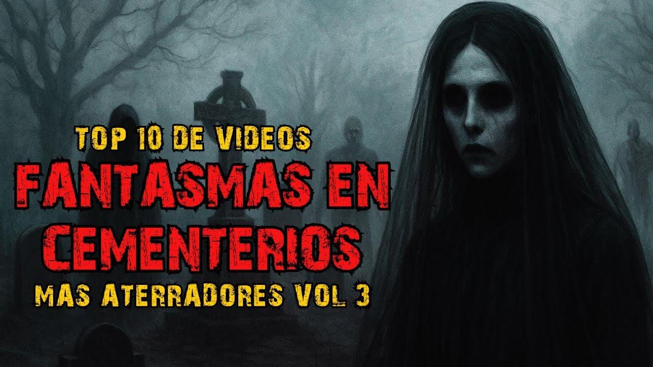 TOP DE 10 VIDEOS DE FANTASMAS EN PANTEONES vol.3  l Pasillo Infinito