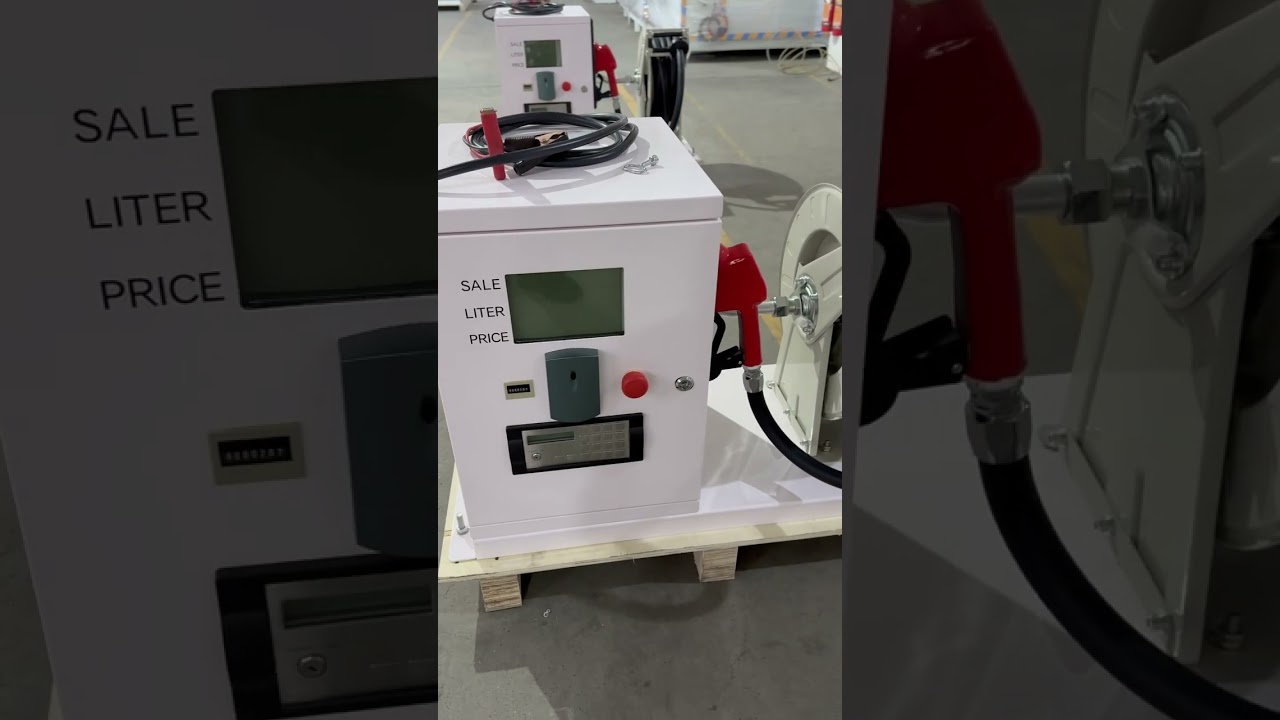 Mini Tank type fuel dispenser with ID card function#fueldispenser #gasstation #tankdispenser