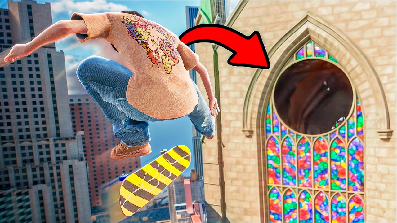 Haciendo Trucos 99% IMPOSIBLES en Skate 4