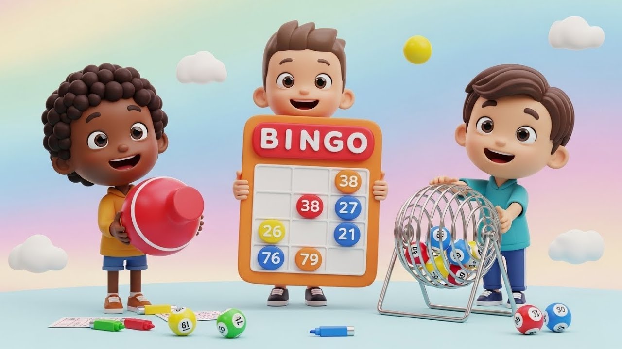 Bingo 🐶 | Fun Nursery Rhyme & Poem for Kids