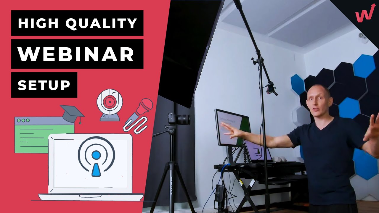 Webinar Streaming Setup for Excellent Video + Audio Quality