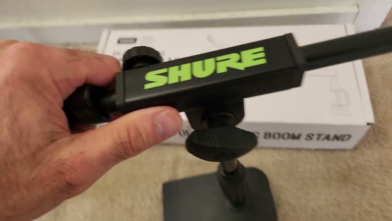 Shure Mic Stand Review: Low Profile Boom Arm for Desks & Podcasts
