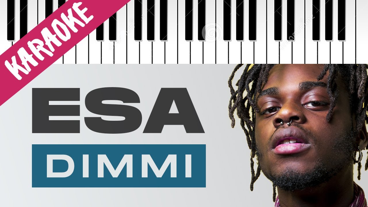 Esa | Dimmi | AMICI 20 // Piano Karaoke con Testo