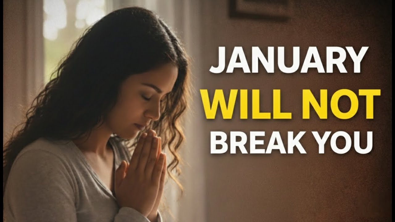 God Is Speaking to You This January - Do Not Ignore This Prayer || Daily Bible Scripture Prayer