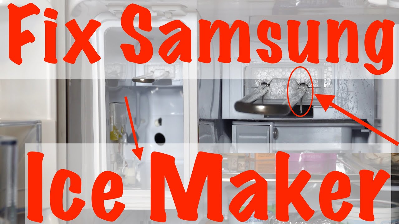 Как починить льдогенератор Samsung