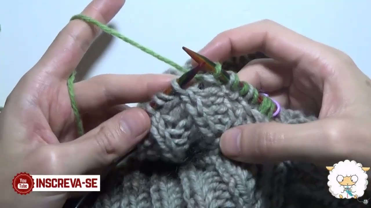 Casaco Colorpull Topdown em Tric&ocirc; #FINAL ｜ Mangas | VIDEO ANTIGO