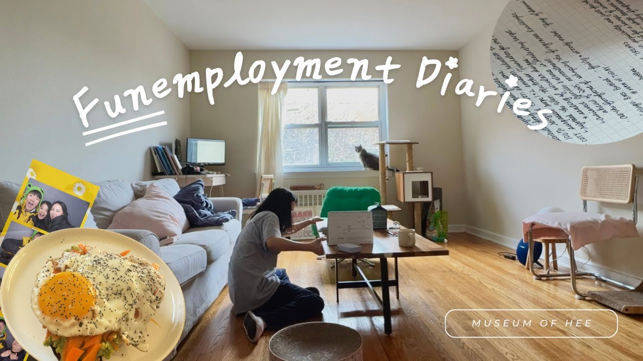 Funemployment Diaries | Rearranging living room, interview prep, new chair, soho & greenpoint dates