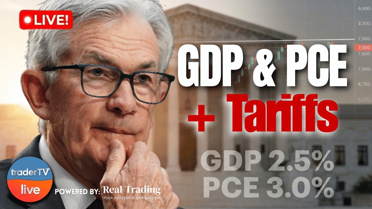 GDP & PCE Inflation LIVE: Will Today’s Data Move the S&P 500? | Feb 20 LIVE