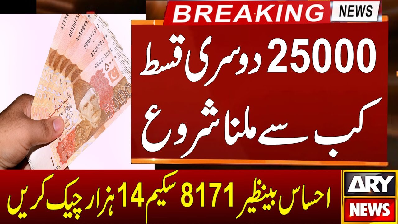 Ehsaas Program 25000 Online Check 2022 | Ehsaas Program 25000 New Update | 8171 Ehsaas 14000 Bisp