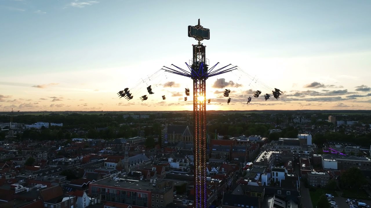 Kermis Alkmaar 4K Drone