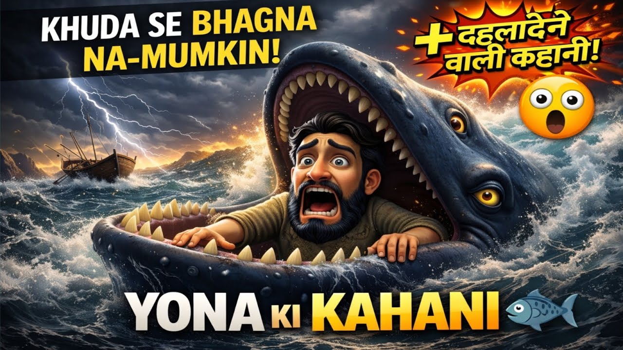 𝗦𝘁𝗼𝗿𝘆 𝗢𝗳 𝗝𝗼𝗻𝗮𝗵,𝗬𝗼𝗻𝗮 𝗸𝗶 𝗸𝗮𝗵𝗮𝗻𝗶🐋Jonah and the Whale, Bible Story, Nineveh, God's Mercy, Second Chance