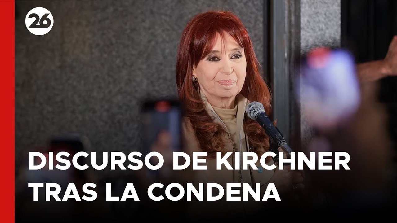 🚨 EN VIVO - ARGENTINA | Discurso completo de CRISTINA KIRCHNER tras ser condenada a prisión
