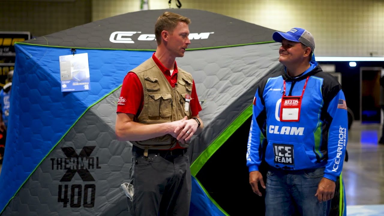 Clam X400 Thermal Hub House Review with Clam Pro Jason Durham