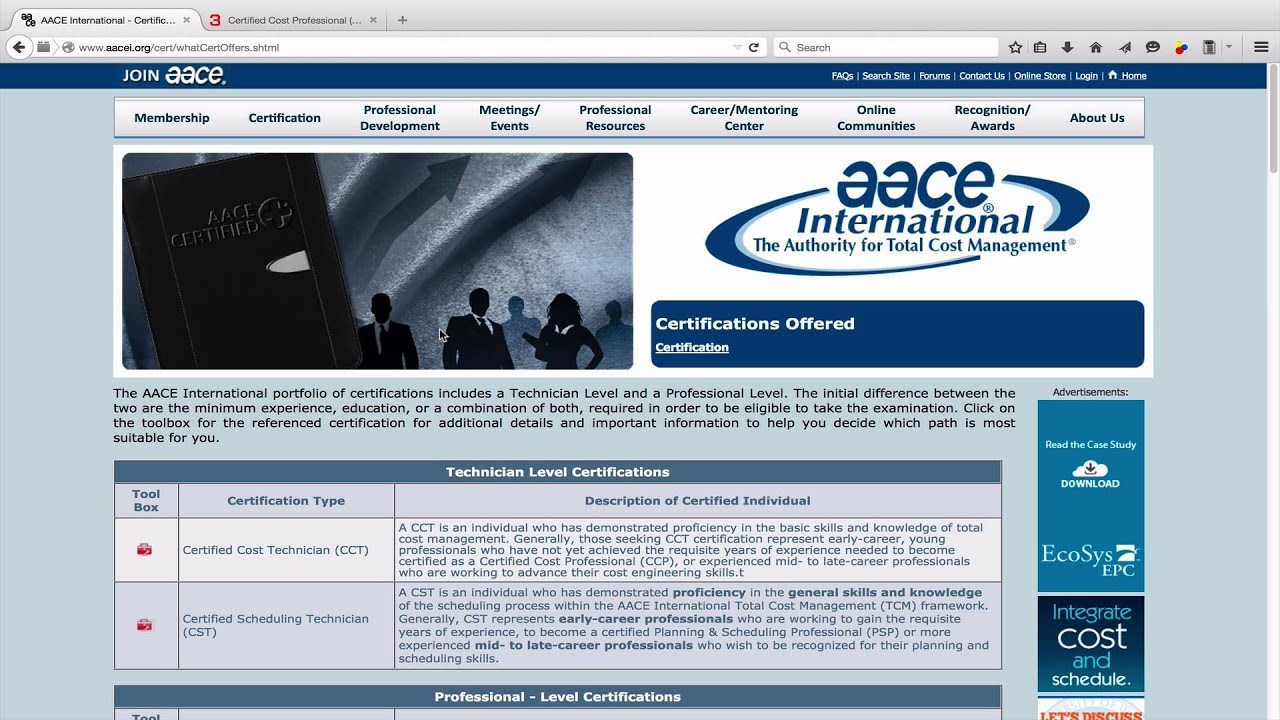 how to apply online for ccp certification