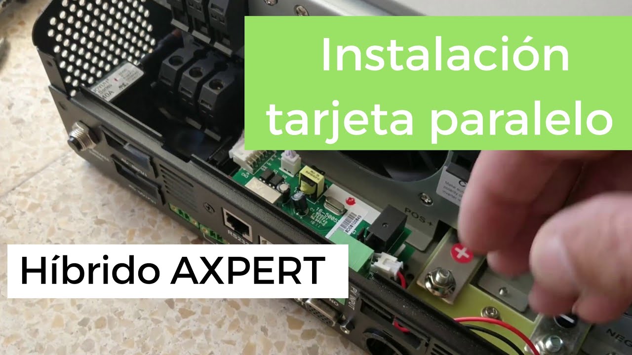 Parallel ? Установка параллельной карты гибридного инвер...