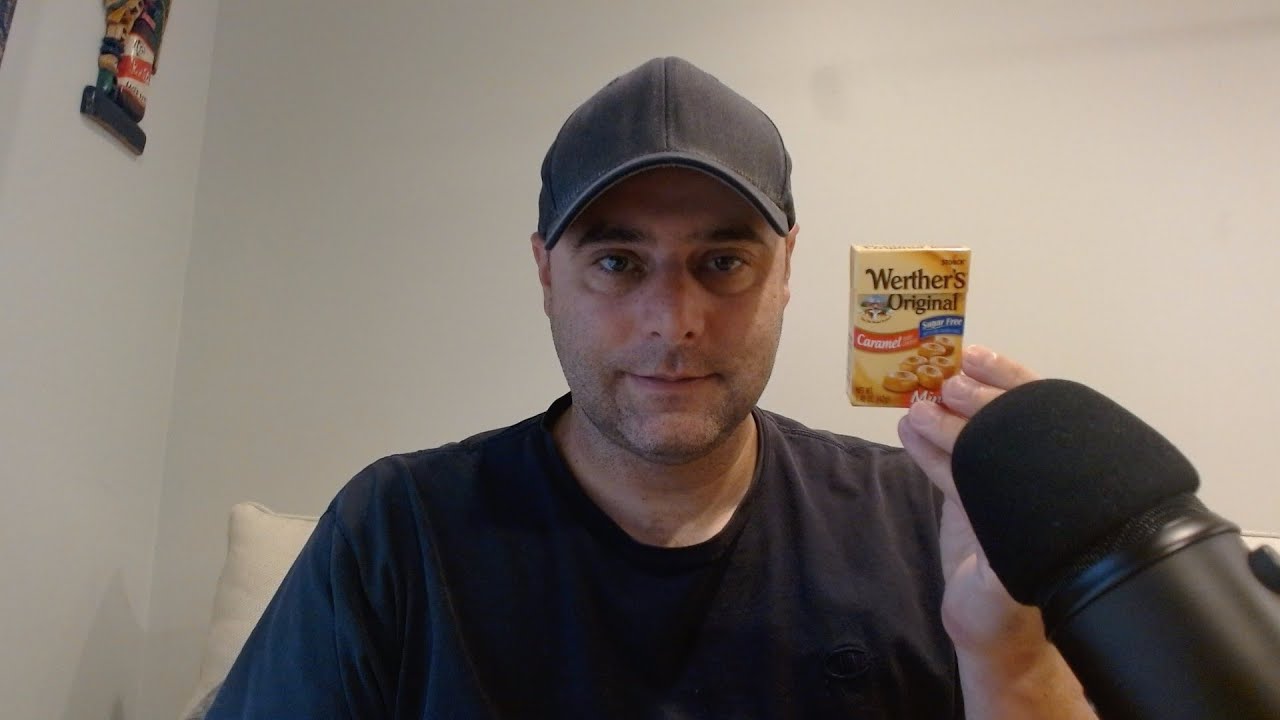 ASMR Eating Hard Candy Long Ramble