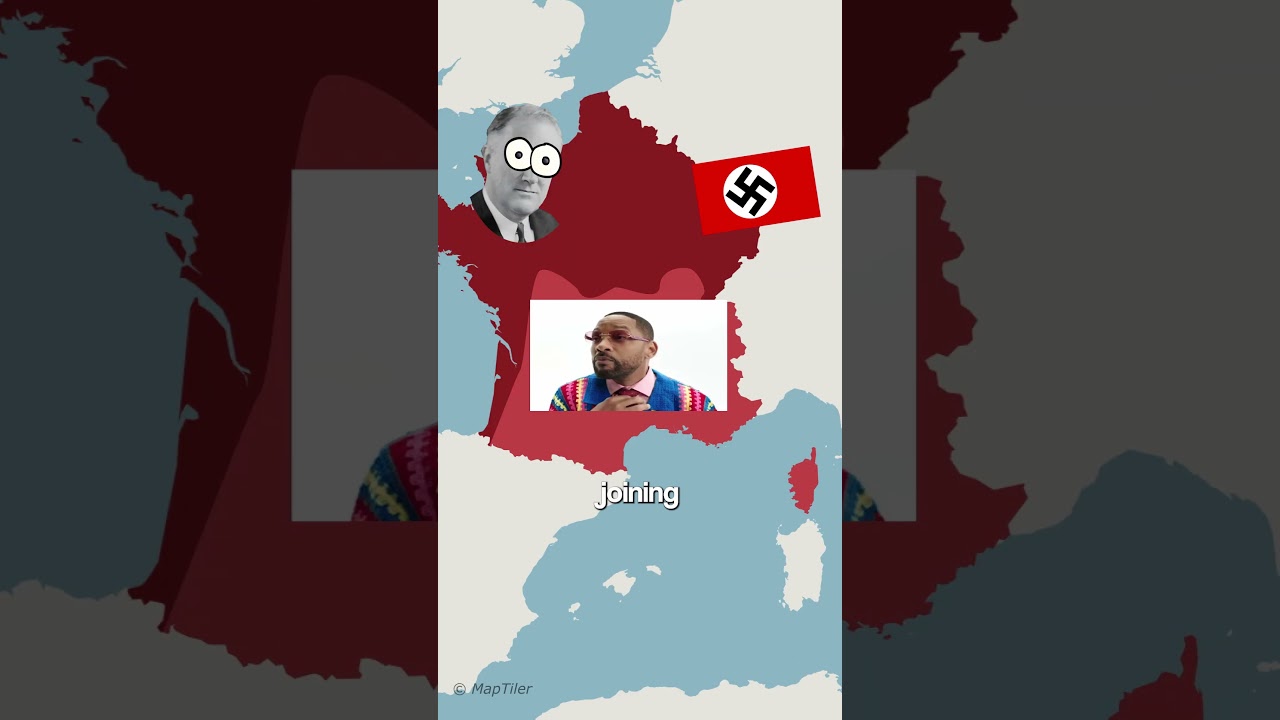 How did countries react to Vichy France collaborating with Nazi Germany? #history