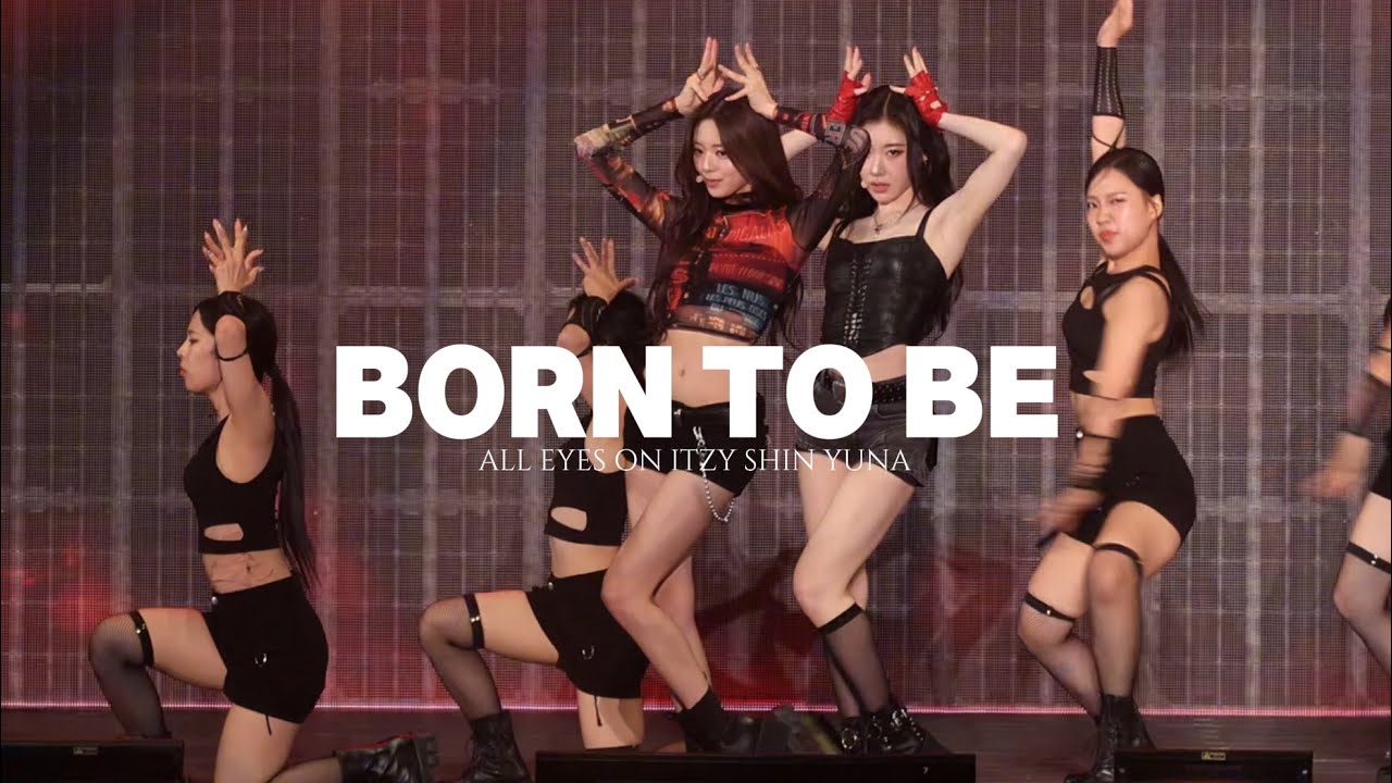 241008 【4K】THE FACT MUSIC AWARDS YUNA FOCUS〈BORN TO BE〉 @yunani_bit2na