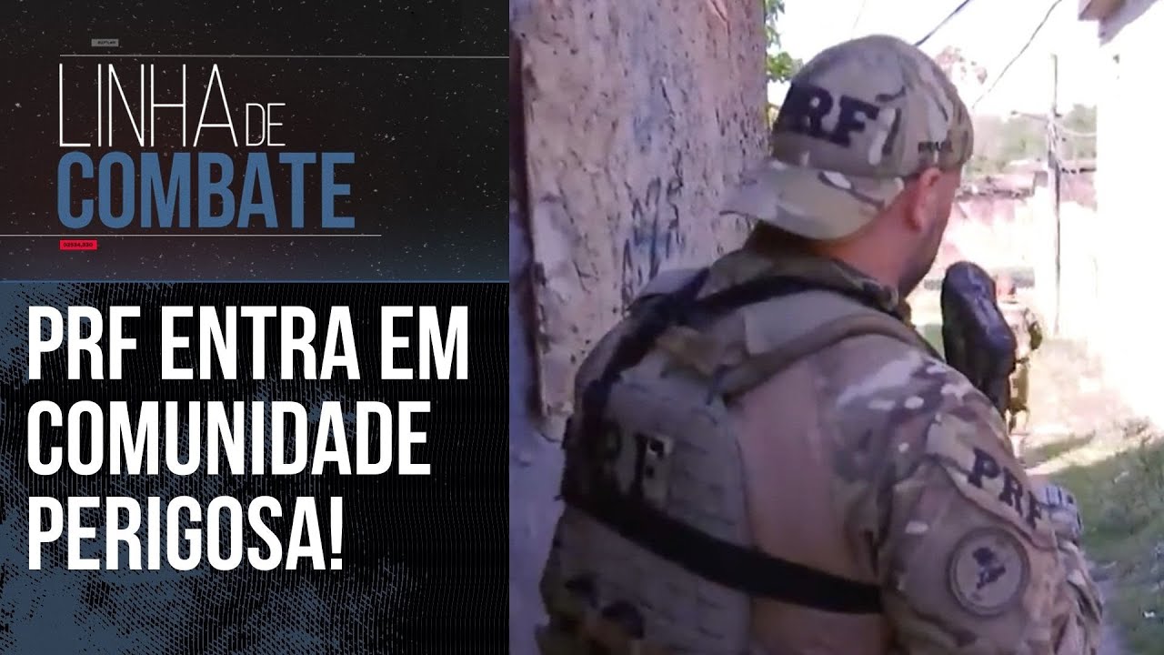 PRF REALIZA OPERAÇÃO EM COMUNIDADE PERIGOSA DO RIO DE JANEIRO | LINHA DE COMBATE