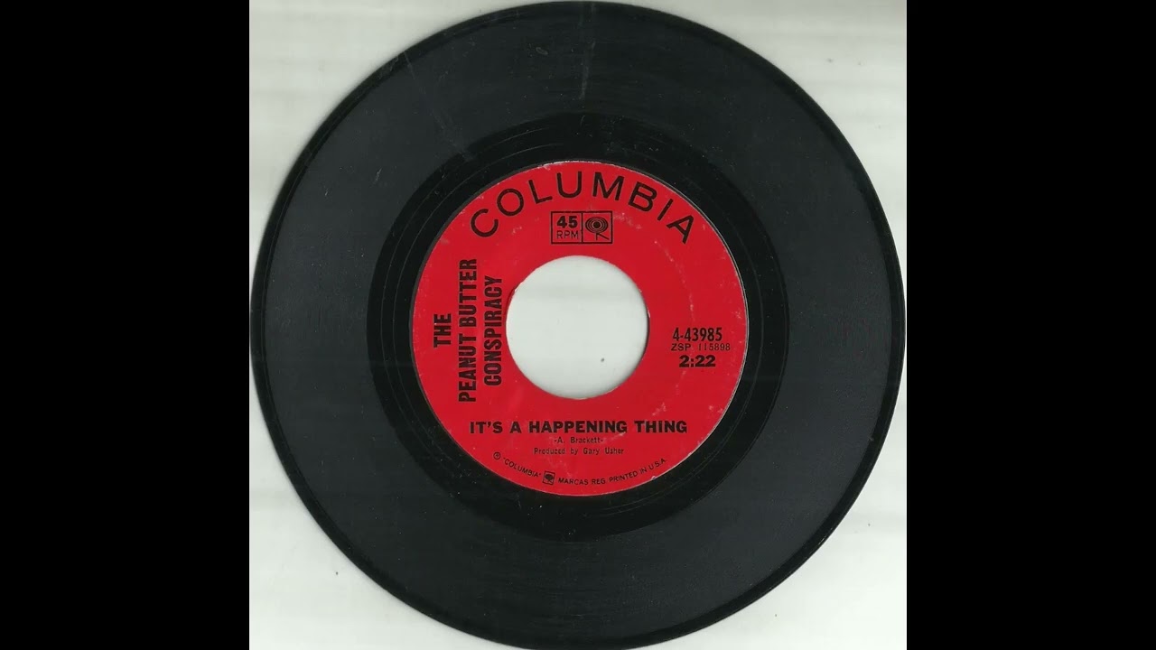 The PEANUT BUTTER CONSPIRACY - It's A Happening Thing (1967) [45rpm mono]