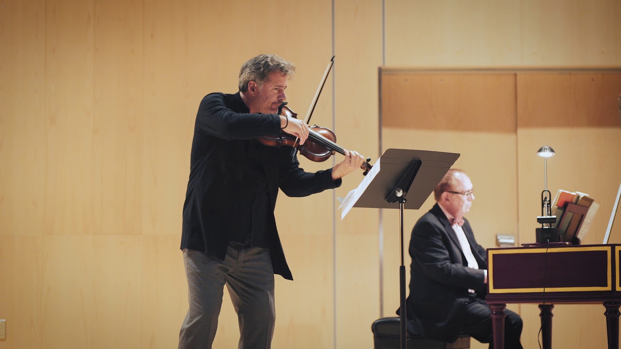 Sonata for Viola da Gamba & Harpsichord BWV 1027, Robert Hill & Zachary Carrettín, Boulder Bach Fest