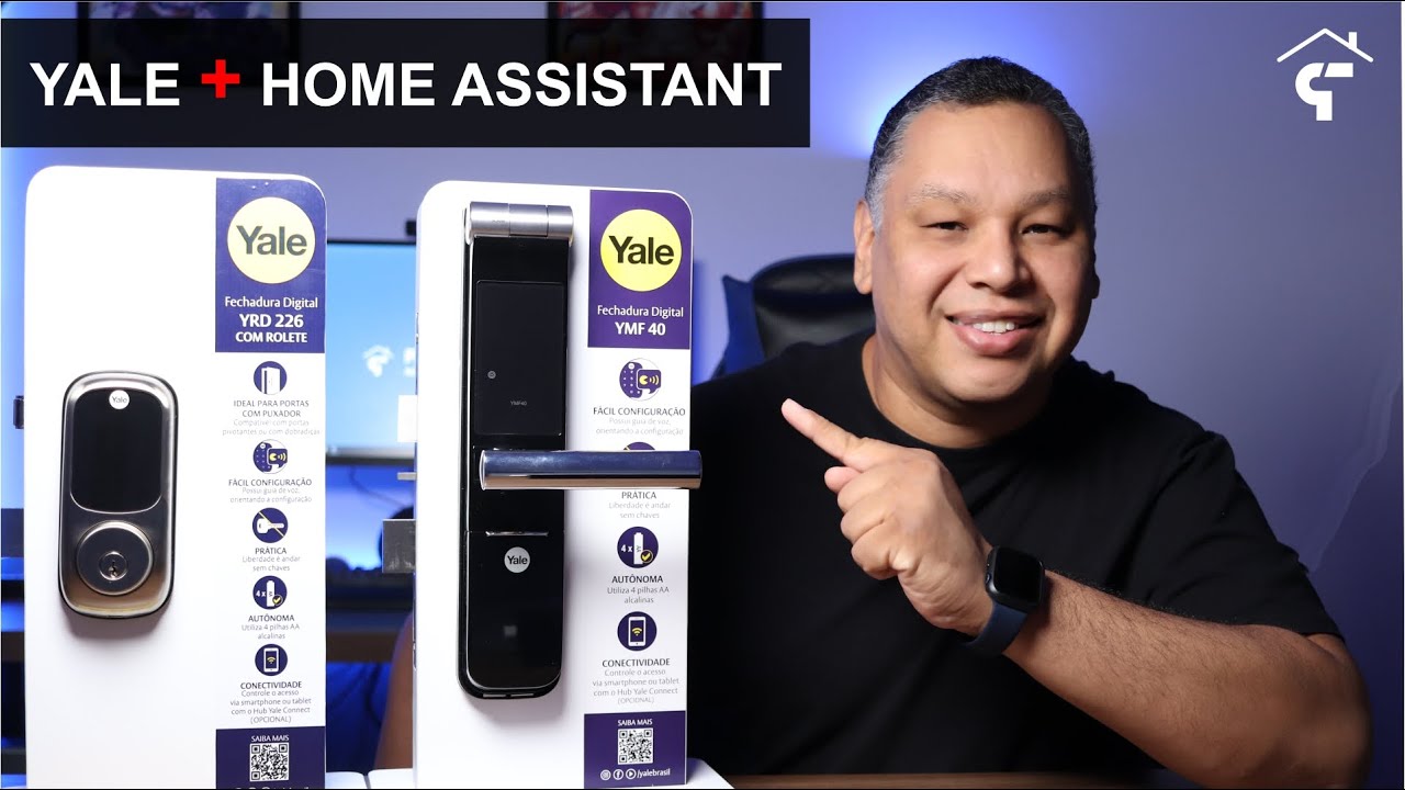INTEGRANDO Fechaduras YALE no HOME ASSISTANT através do Node-Red - YRD 256, YRD 226, YMF 40 e YDF 40