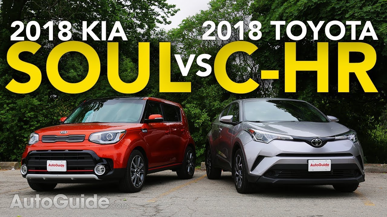 2018 Toyota C-HR vs Kia Soul Comparison
