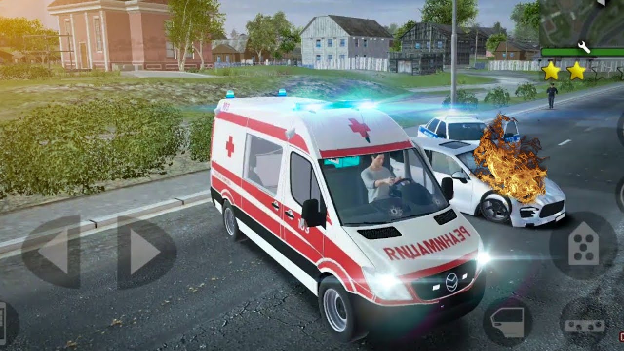 Mad Out 2: Big city Online - Driving Ambulance around Open World Game 🚑🚑- Astute Games