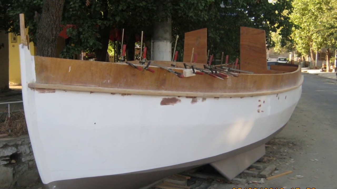 amateur small boat building. Davlin lit'l coot.Turkey - Cat Yawl Motorsailer Devekusu-2 part 4