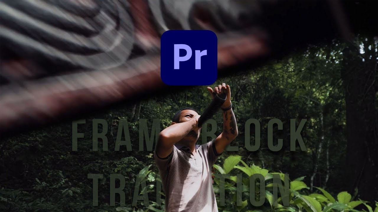 Tutorial FRAME BLOCK TRANSITION di Premiere Pro
