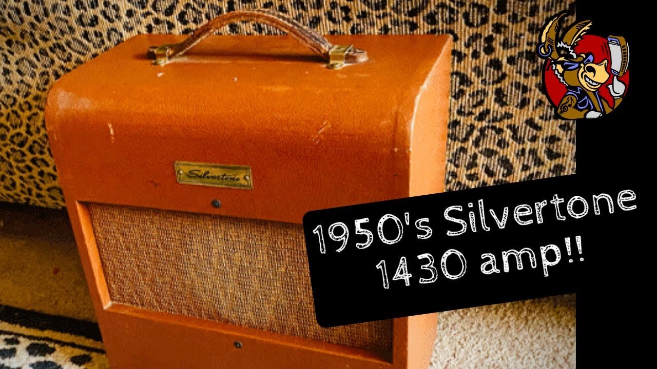 Best Blues Harmonica Amps! pt. 2 - Vintage Tube Amp Harp Demo - Silvertone 1430 (vma1011) Crunchy